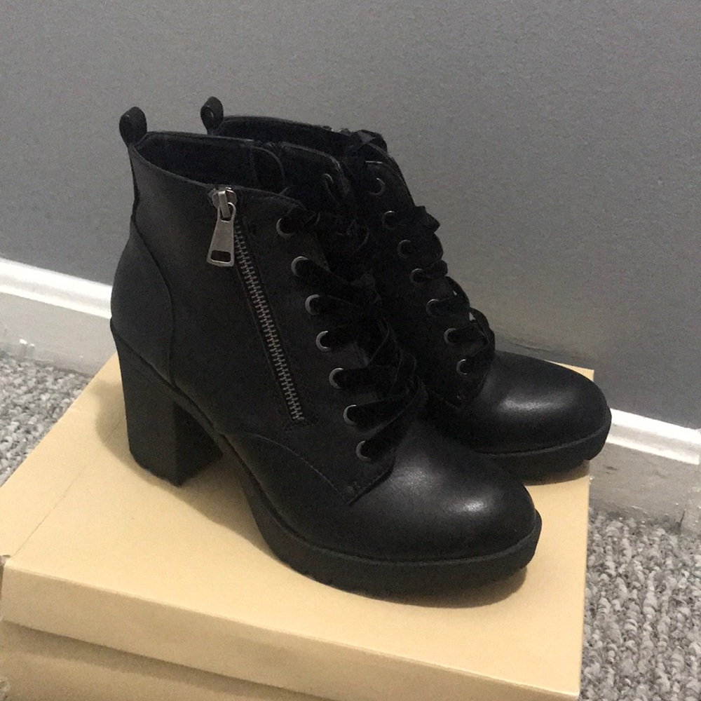 Chunky Heel Bootie